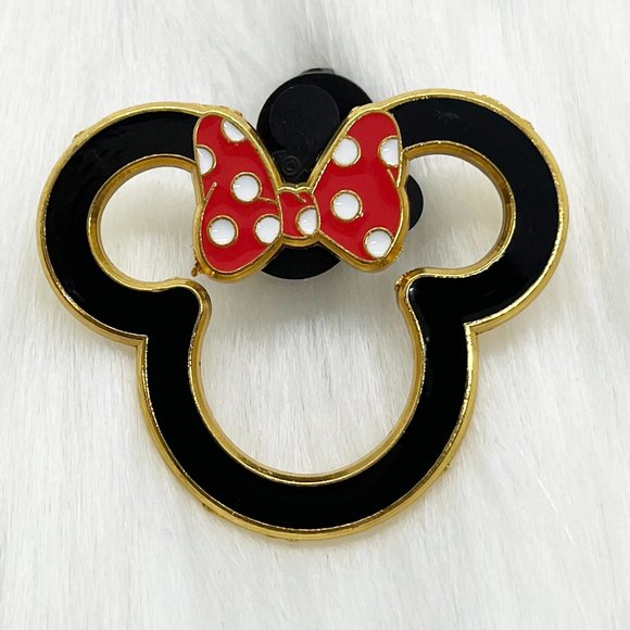 🔮 5/$25 Disney Minnie Mouse Icon Outline Pin - Picture 1 of 3